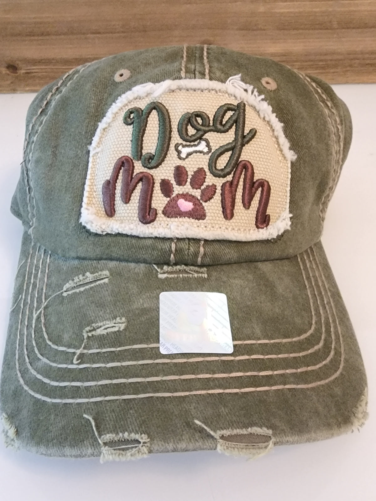 Vintage Hat "Dog Mom"