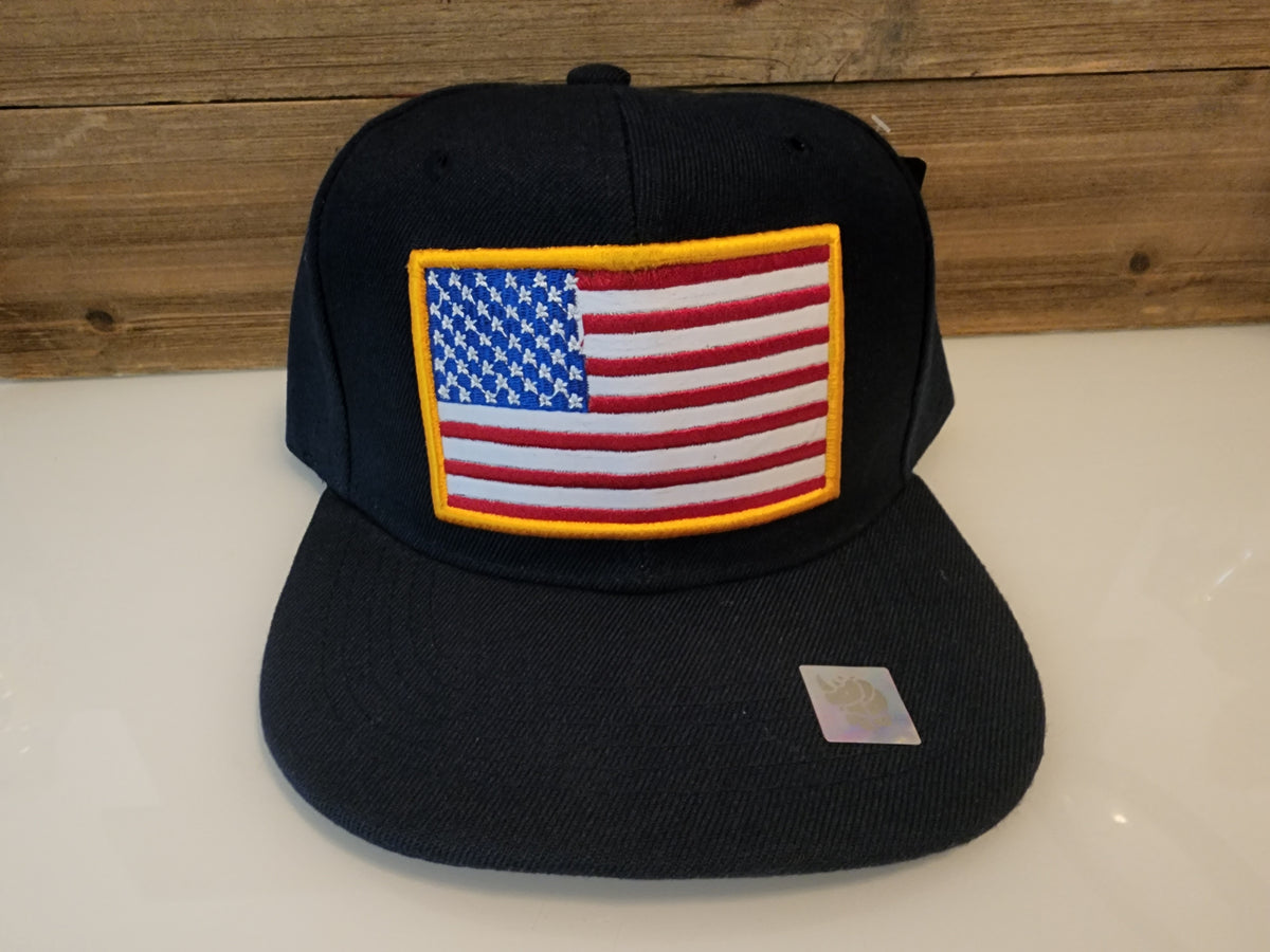 Flat bill hat