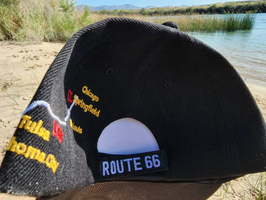 Dad Hat "Route 66 - Black"